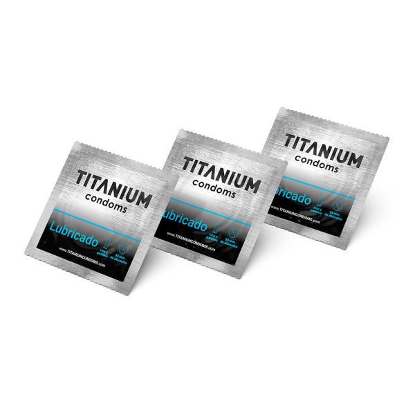 Condones Titanium Lubricado x3