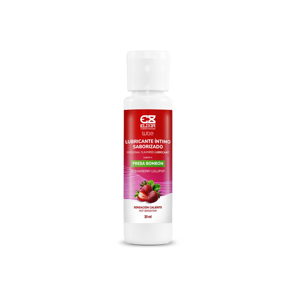 Lubricante Saborizado Fresa Bombon Elixir - Imagen 2